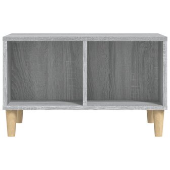 Salontafel 60x50x36,5 cm bewerkt hout grijs 5