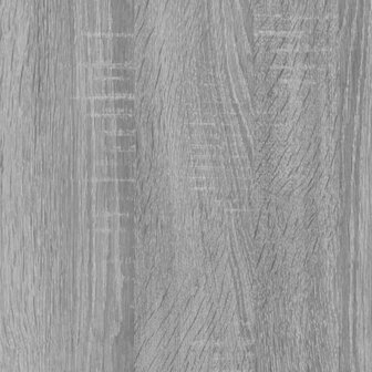 Salontafel 60x50x36,5 cm bewerkt hout grijs 7