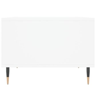 Salontafel 60x50x36,5 cm bewerkt hout wit 5