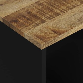 Bijzettafel 40x31x46 cm massief mangohout en bewerkt hout 6