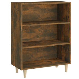 Dressoir 69,5x32,5x90 cm bewerkt hout gerookt eikenkleurig 2