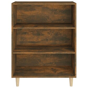 Dressoir 69,5x32,5x90 cm bewerkt hout gerookt eikenkleurig 3