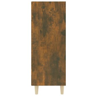 Dressoir 69,5x32,5x90 cm bewerkt hout gerookt eikenkleurig 4