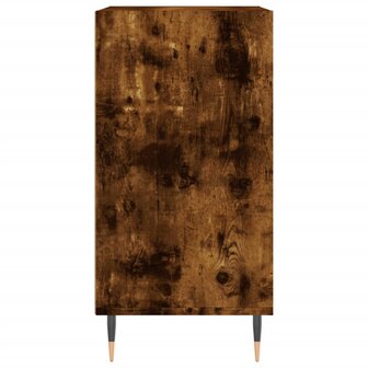 Dressoir 57x35x70 cm bewerkt hout gerookt eikenkleurig 5