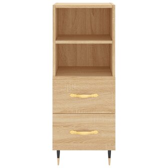 Dressoir 34,5x34x90 cm bewerkt hout sonoma eiken 6