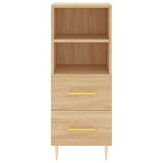 Dressoir 34,5x34x90 cm bewerkt hout sonoma eiken 6