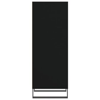 Dressoir 34,5x32,5x90 cm bewerkt hout zwart 5