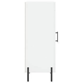 Dressoir 34,5x34x90 cm bewerkt hout wit 7