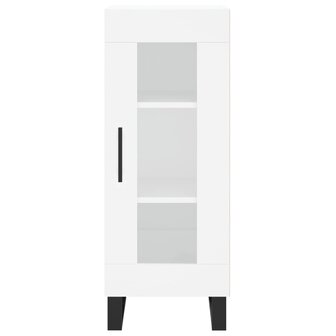 Dressoir 34,5x34x90 cm bewerkt hout wit 5