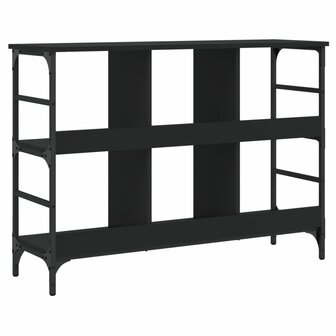 Dressoir 102x32x73,5 cm bewerkt hout zwart 6