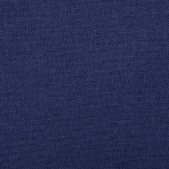 Opbergbank inklapbaar 76x38x38 cm kunstlinnen blauw 9