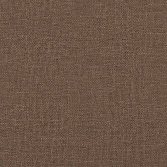 Voetenbank 60x50x41 cm stof bruin 6