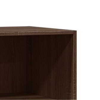 Kledingkast 48x41x102 cm bewerkt hout bruin eikenkleurig 8