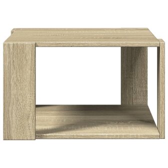 Salontafel 51,5x51,5x30 cm bewerkt hout sonoma eikenkleurig 5