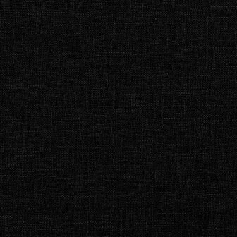 2-delige Loungeset met kussens stof zwart 7