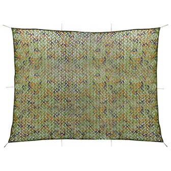 Camouflagenet met opbergtas 2x4 m groen 1