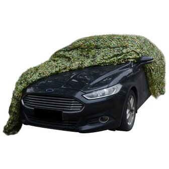 Camouflagenet met opbergtas 4x5 m groen 2