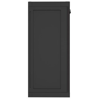 Tuinkast 65x37x85 cm polypropeen zwart 5
