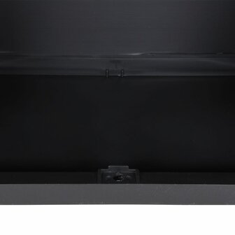 Tuinkast 65x37x85 cm polypropeen zwart 8