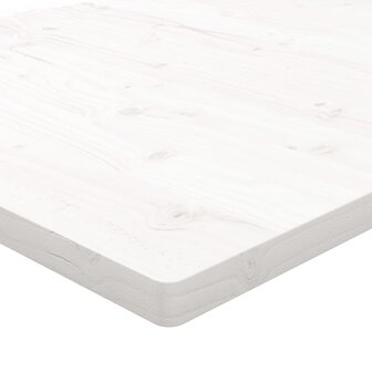 Tafelblad vierkant 40x40x2,5 cm massief grenenhout wit 5