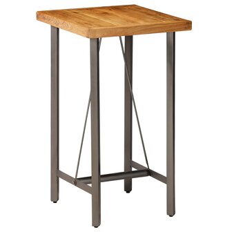 Barset massief gerecycled teakhout 3-delig 2