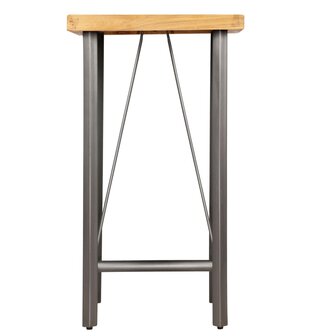 Barset massief gerecycled teakhout 3-delig 3