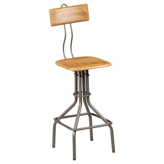 Barset massief gerecycled teakhout 3-delig 8
