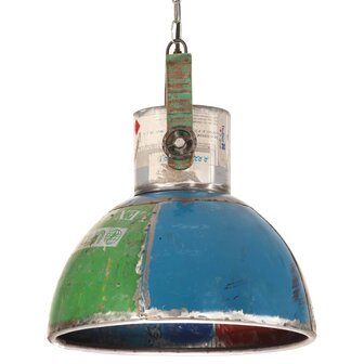 Hanglamp industrieel rond 25 W E27 40 cm meerkleurig 3
