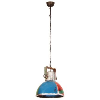 Hanglamp industrieel rond 25 W E27 40 cm meerkleurig 5
