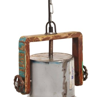 Hanglamp industrieel rond 25 W E27 40 cm meerkleurig 9