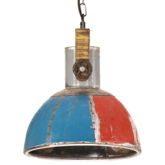 Hanglamp industrieel rond 25 W E27 30 cm meerkleurig 3