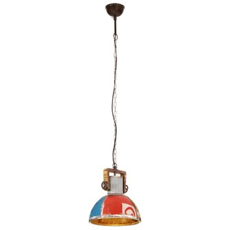 Hanglamp industrieel rond 25 W E27 30 cm meerkleurig 4