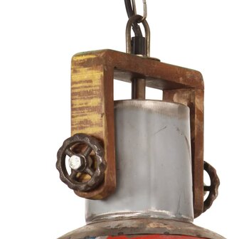 Hanglamp industrieel rond 25 W E27 30 cm meerkleurig 8