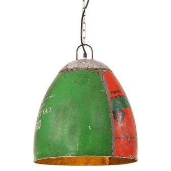 Hanglamp industrieel rond 25 W E27 42 cm meerkleurig 1