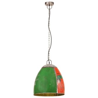 Hanglamp industrieel rond 25 W E27 42 cm meerkleurig 4