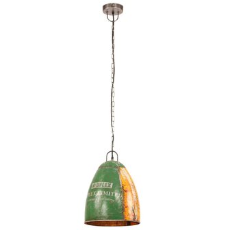 Hanglamp industrieel rond 25 W E27 32 cm meerkleurig 3