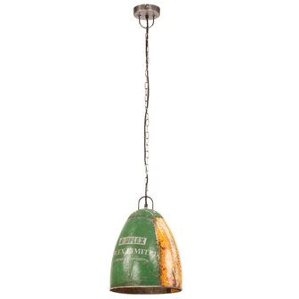 Hanglamp industrieel rond 25 W E27 32 cm meerkleurig 4