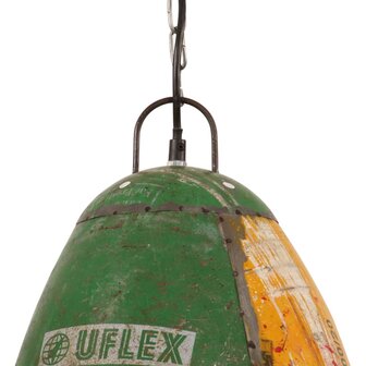 Hanglamp industrieel rond 25 W E27 32 cm meerkleurig 6