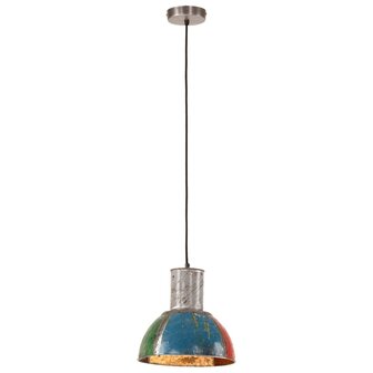 Hanglamp industrieel rond 25 W E27 28,5 cm meerkleurig 3