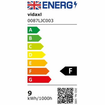LED-buitenwandlamp 9 W ovaal zwart  8