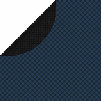 Zwembadfolie solar drijvend 381 cm PE zwart en blauw 3