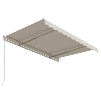 Luifel automatisch uittrekbaar 300x250 cm cr&egrave;me 5