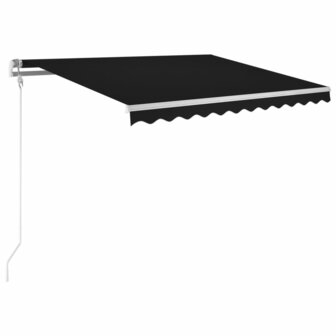 Luifel automatisch uittrekbaar 300x250 cm antracietkleurig 2