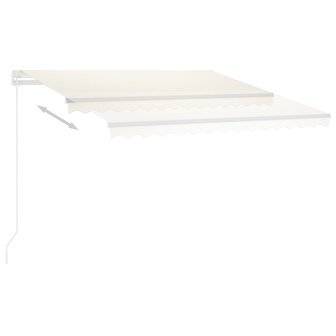 Luifel vrijstaand automatisch 300x250 cm cr&egrave;mekleurig 4