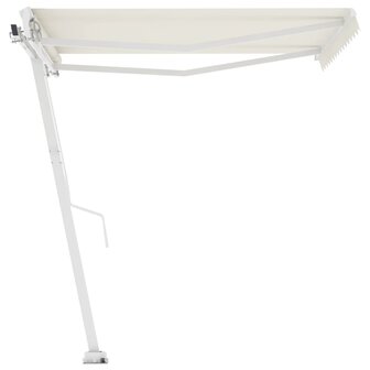 Luifel vrijstaand automatisch 300x250 cm cr&egrave;mekleurig 7