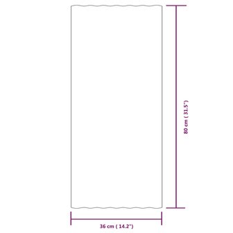Dakpanelen 36 st 80x36 cm gepoedercoat staal bruin 7