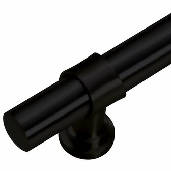 Handvatten 5 st 480 mm roestvrij staal zwart 8