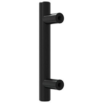 Handvatten 20 st 64 mm roestvrij staal zwart 7