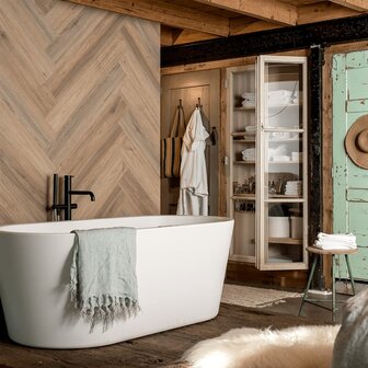 WallArt Planken hout-look natuurlijk eiken lichtbruin 4