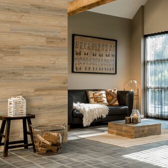 WallArt Planken hout-look natuurlijk eiken lichtbruin 8